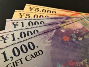 個人事業主の資金の管理にアメックス！商品券も買えるからいざという時に便利